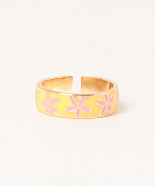 Kahiko（カヒコ）の「【Kahiko】オーノヒプルメリアリング（リング・レディース・ブルー/イエロー/パープル/ホワイト/ピンク/グリーン・FREE）」の5枚目の写真