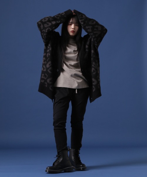 WHITELAND（ホワイトランド）の「【WEB&DEPOT限定】WHITELAND/ホワイトランド/LEOPARD CARDIGAN/カーディガン（カーディガン/ボレロ・レディース・ブラック/ベージュ/アイボリー・FREE）」の17枚目の写真