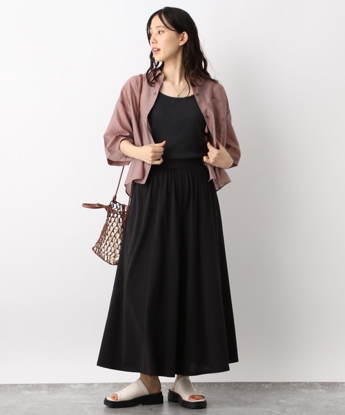 GLOBAL WORK（グローバルワーク）の「快適フレアワイドパンツ/962870