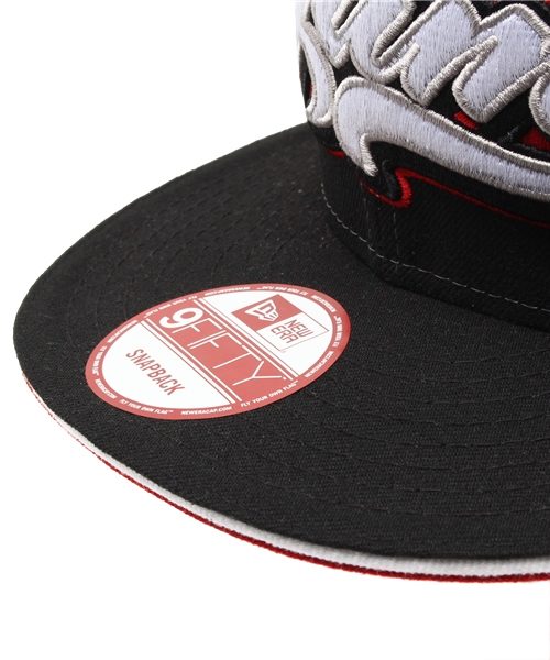 YUMS（ヤムス）の「NEWERA×YUMS 9FIFTY SNAPBACK CAP FANATIC BLACK