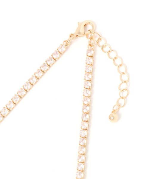 FOREVER 21（フォーエバー トゥエンティーワン）の「変形ネックレス（ネックレス・レディース・ゴールド/シルバー・FREE）」の6枚目の写真