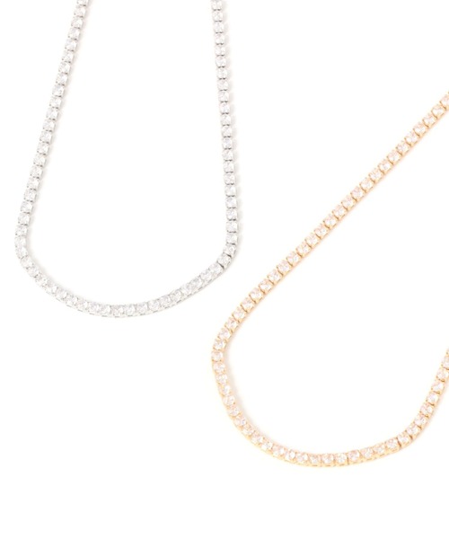 FOREVER 21（フォーエバー トゥエンティーワン）の「変形ネックレス（ネックレス・レディース・ゴールド/シルバー・FREE）」の5枚目の写真