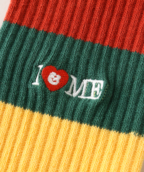 I&ME(アイアンドミー)の「別注【 I&ME×Oriens】マルチボーダーソックス(ソックス/靴下・レディース・B/A・FREE)」の5枚目の写真