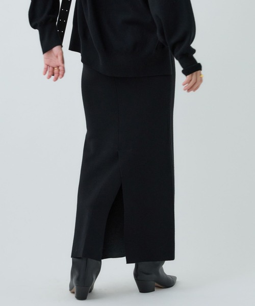 Chaos（カオス）の「Chaos(カオス)/◇佐藤佳菜子さんYouTube紹介◇ レニーリバースカート ◆セットアップ可◆（スカート・レディース・アイボリー/チャコール/モカ/ブラック/サックスブルー/ダークブラウン/カーキ系・FREE）」の15枚目の写真