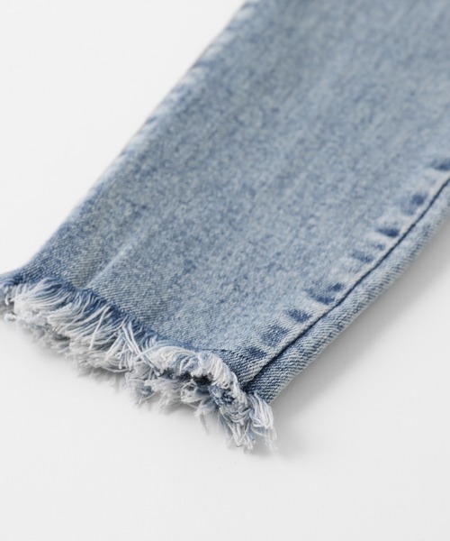 URBAN CHERRY(アーバンチェリー)の「【伸縮性バツグン】楽ちんストレッチスキニーデニム(デニムパンツ・キッズ・ブルー/ブラック・110cm/120cm/130cm/140cm/150cm)」の21枚目の写真