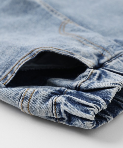 URBAN CHERRY(アーバンチェリー)の「【伸縮性バツグン】楽ちんストレッチスキニーデニム(デニムパンツ・キッズ・ブルー/ブラック・110cm/120cm/130cm/140cm/150cm)」の15枚目の写真