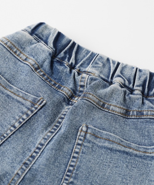 URBAN CHERRY(アーバンチェリー)の「【伸縮性バツグン】楽ちんストレッチスキニーデニム(デニムパンツ・キッズ・ブルー/ブラック・110cm/120cm/130cm/140cm/150cm)」の22枚目の写真