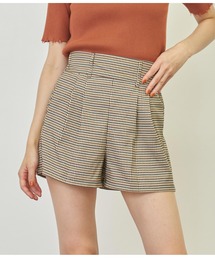 チェック柄ショートパンツ【セットアップ対応】