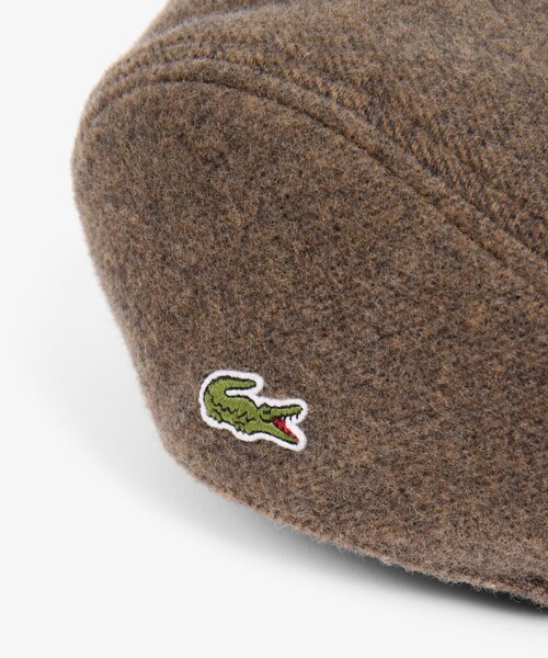 LACOSTE（ラコステ）の「ブレンドウールフェルトベレー（ハンチング/ベレー帽・レディース・ブラック・L）」の5枚目の写真