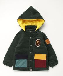 A BATHING APE | APE HEAD CORDUROY PADDED JACKET K(マウンテンパーカー)