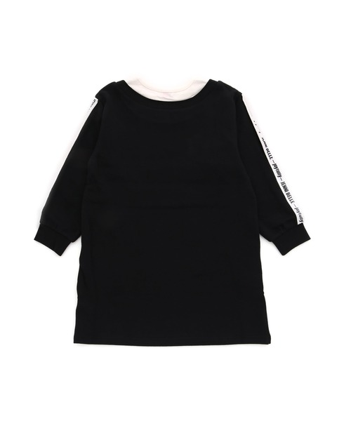 JENNI belle（ジェニィベル）の「【WEB限定】【コットン100％】レイヤード風ワンピ（ワンピース・キッズ・ブラック/サックスブルー・130cm/140cm/150cm/160cm）」の20枚目の写真