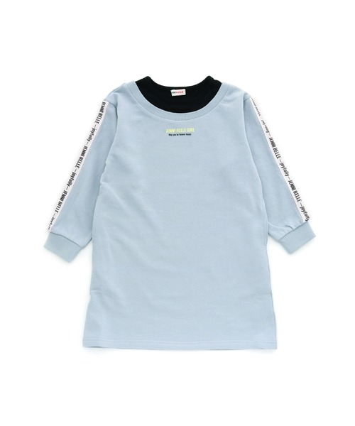 JENNI belle（ジェニィベル）の「【WEB限定】【コットン100％】レイヤード風ワンピ（ワンピース・キッズ・ブラック/サックスブルー・130cm/140cm/150cm/160cm）」の19枚目の写真