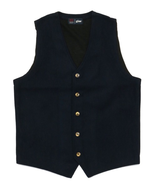 【セール】前身布帛 ベーシック ニットジレ（ベスト）｜TOKYO SHIRTS（トウキョウシャツ）
