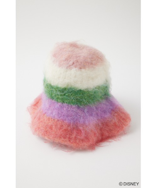 Disney SERIES CREATED by MUS(ディズニーシリーズクリエイテッドバイエムユーエス)の「MD STRIPE KNIT ハット(キャップ・レディース・イエロー/グリーン・FREE)」の7枚目の写真