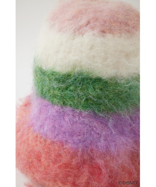 Disney SERIES CREATED by MUS(ディズニーシリーズクリエイテッドバイエムユーエス)の「MD STRIPE KNIT ハット(キャップ・レディース・イエロー/グリーン・FREE)」の9枚目の写真