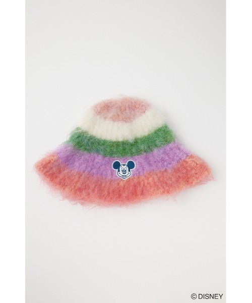 Disney SERIES CREATED by MUS(ディズニーシリーズクリエイテッドバイエムユーエス)の「MD STRIPE KNIT ハット(キャップ・レディース・イエロー/グリーン・FREE)」の11枚目の写真