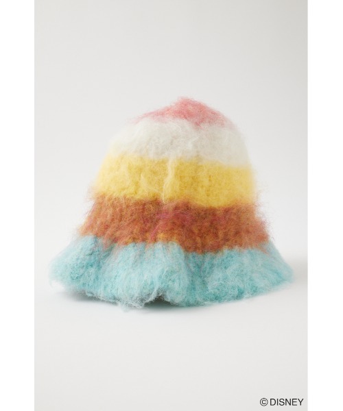 Disney SERIES CREATED by MUS(ディズニーシリーズクリエイテッドバイエムユーエス)の「MD STRIPE KNIT ハット(キャップ・レディース・イエロー/グリーン・FREE)」の14枚目の写真