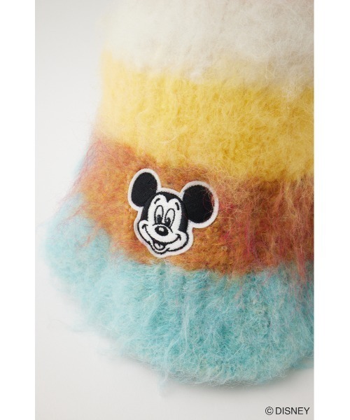 Disney SERIES CREATED by MUS(ディズニーシリーズクリエイテッドバイエムユーエス)の「MD STRIPE KNIT ハット(キャップ・レディース・イエロー/グリーン・FREE)」の16枚目の写真