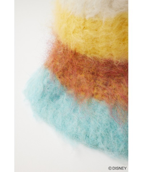 Disney SERIES CREATED by MUS(ディズニーシリーズクリエイテッドバイエムユーエス)の「MD STRIPE KNIT ハット(キャップ・レディース・イエロー/グリーン・FREE)」の18枚目の写真