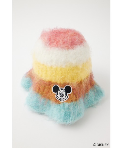 Disney SERIES CREATED by MUS(ディズニーシリーズクリエイテッドバイエムユーエス)の「MD STRIPE KNIT ハット(キャップ・レディース・イエロー/グリーン・FREE)」の12枚目の写真