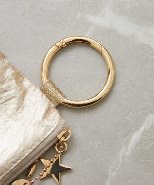 Paradise Picnic（パラダイスピクニック）の「グリッタースターエコバッグ　M（エコバッグ/サブバッグ・レディース・ダークブラウン/ネイビー/その他1/シルバー/ゴールド・FREE）」の14枚目の写真