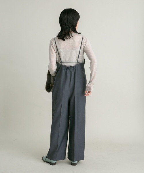 KBF（ケイビーエフ）の「シアークルーネックニット（ニット/セーター・レディース・ブラウン/ライトグレー/グリーン・ONE）」の22枚目の写真