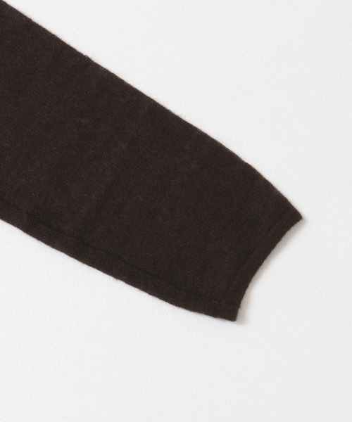 KBF（ケイビーエフ）の「シアークルーネックニット（ニット/セーター・レディース・ブラウン/ライトグレー/グリーン・ONE）」の16枚目の写真