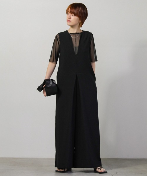 フロントタックオールインワン（つなぎ/オールインワン）｜select MOCA