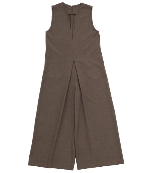 select MOCA（セレクトモカ）の「フロントタックオールインワン（つなぎ/オールインワン・レディース・チャコール/ブラウン/ブラック・FREE）」の19枚目の写真