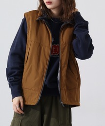 Reversible boa fleece vest / 2WAY柄ボアひっくりベスト unisex