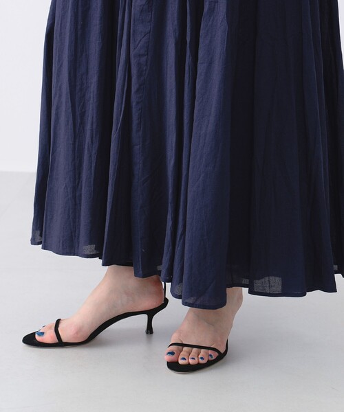 MARIHA ワンピース 別注】MARIHA / 夏の月 ソリッド ワンピース［手洗い可