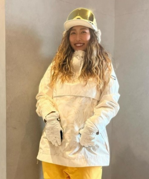 roxy スノーボード ゴーグル白 ロキシー みちょぱ着用 白