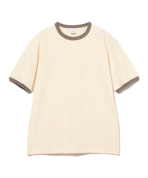 A VONTADE（アボンタージ）の「*A VONTADE / リンガーTシャツ（Tシャツ/カットソー・メンズ・グレー/ベージュ/オフホワイト/ホワイト/ナチュラル・MEDIUM/LARGE/SMALL）」の14枚目の写真