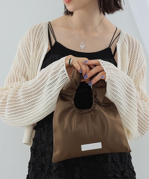 Ray BEAMS（レイビームス）の「HELOYSE / Toast Bag M（トートバッグ・レディース・ライトブルー/ブラック/ブラウン・ONE SIZE）」の15枚目の写真