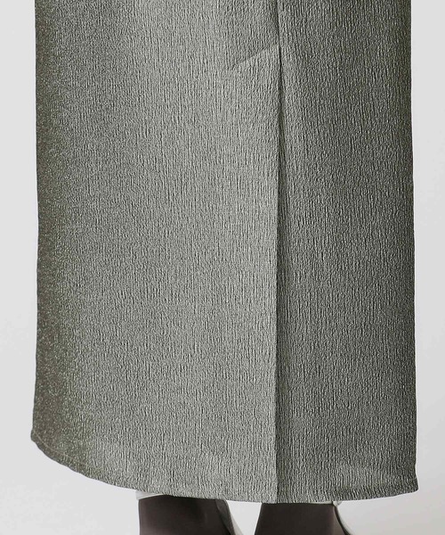 GALLEST（ギャレスト）の「メタリックスカート（スカート・レディース・サンドベージュ/ダークグレー・38）」の13枚目の写真