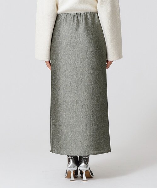 GALLEST（ギャレスト）の「メタリックスカート（スカート・レディース・サンドベージュ/ダークグレー・38）」の16枚目の写真