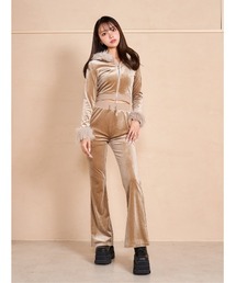 Darich | ウィンターベロアパンツセットアップ(ワンピース)