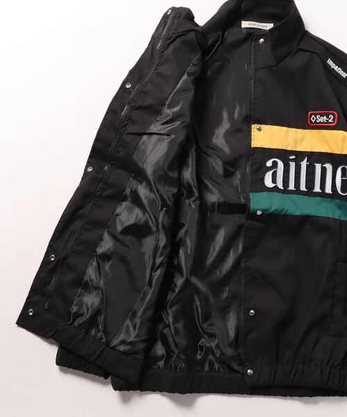 almo(アルモ)の「レーシングジャケット(BQ)(ライダースジャケット・レディース・ブラック/ホワイト・FREE)」の12枚目の写真