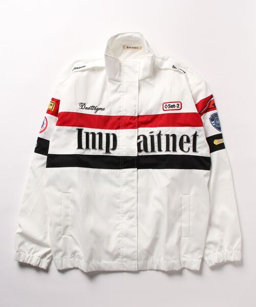 almo(アルモ)の「レーシングジャケット(BQ)(ライダースジャケット・レディース・ブラック/ホワイト・FREE)」の22枚目の写真