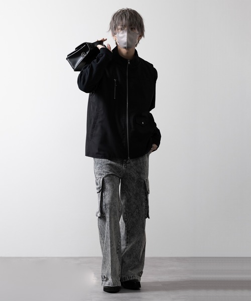 【CLEL】Loose High Neck Design Vest/ルーズハイネックデザインベスト（ベスト）｜CLEL（クレイル）