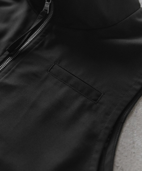 【CLEL】Loose High Neck Design Vest/ルーズハイネックデザインベスト（ベスト）｜CLEL（クレイル）