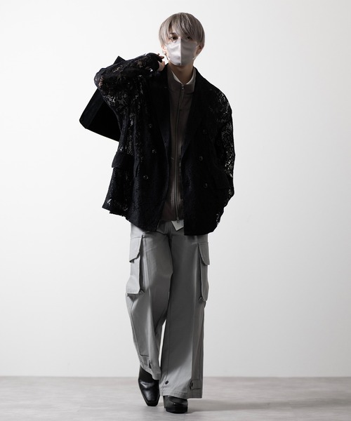 【CLEL】Loose High Neck Design Vest/ルーズハイネックデザインベスト（ベスト）｜CLEL（クレイル）