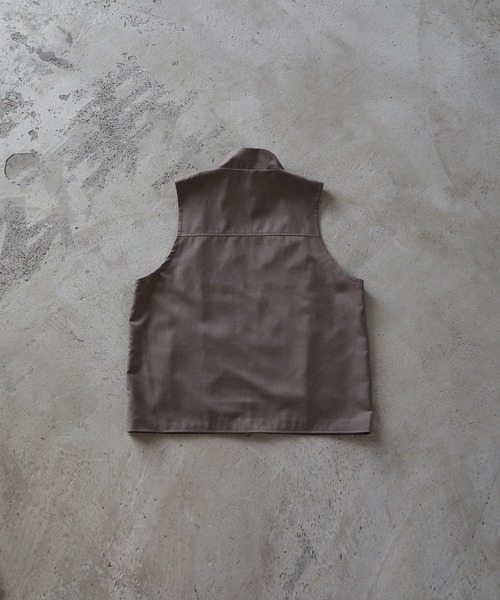 【CLEL】Loose High Neck Design Vest/ルーズハイネックデザインベスト（ベスト）｜CLEL（クレイル）