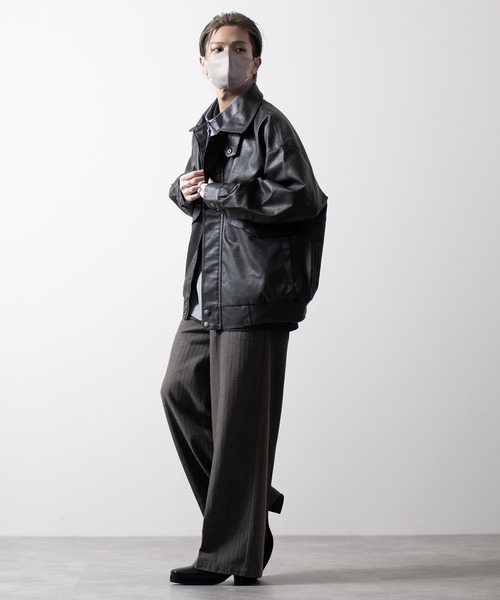 【CLEL】Loose High Neck Design Vest/ルーズハイネックデザインベスト（ベスト）｜CLEL（クレイル）