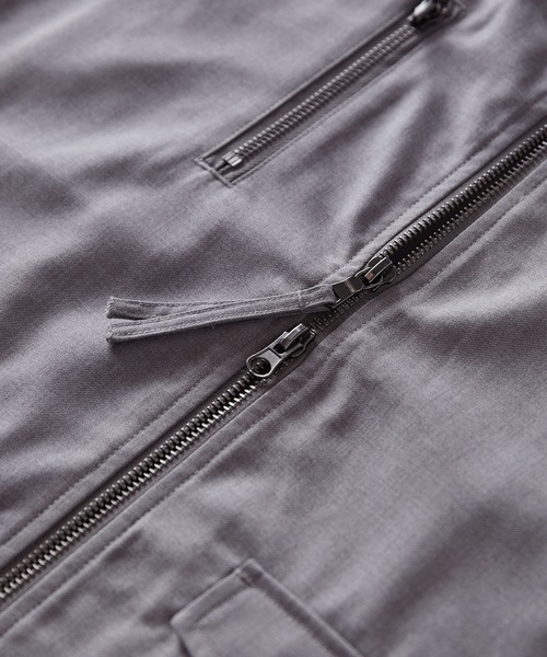 【CLEL】Loose High Neck Design Vest/ルーズハイネックデザインベスト（ベスト）｜CLEL（クレイル）