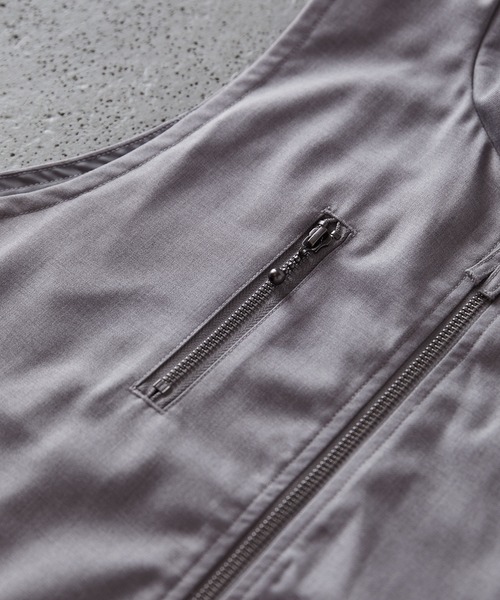 【CLEL】Loose High Neck Design Vest/ルーズハイネックデザインベスト（ベスト）｜CLEL（クレイル）