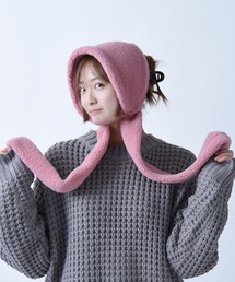 レディースのイヤーマフ（ピンク/桃色系）ファッション通販