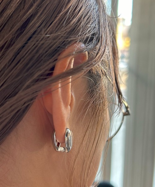ノーブランド ピアス 両耳 セール】silver925 シンプルピアス (両耳用)（ピアス（両耳用