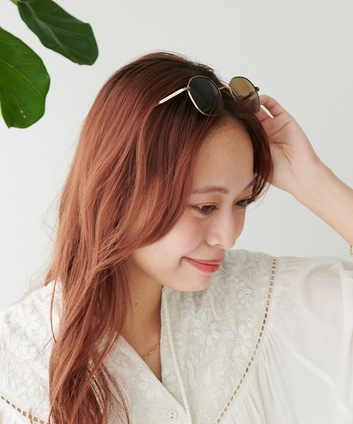 DISCOAT(ディスコート)の「《新色追加》【ユニセックス】オリジナルケース付きサングラス(ベルト・レディース・ブラウン/クリア/ブラック/シルバー/ブロンズ/ブラック系その他4・FREE)」の7枚目の写真