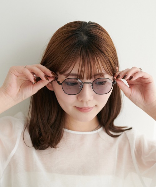 DISCOAT(ディスコート)の「《新色追加》【ユニセックス】オリジナルケース付きサングラス(ベルト・レディース・ブラウン/クリア/ブラック/シルバー/ブロンズ/ブラック系その他4・FREE)」の17枚目の写真